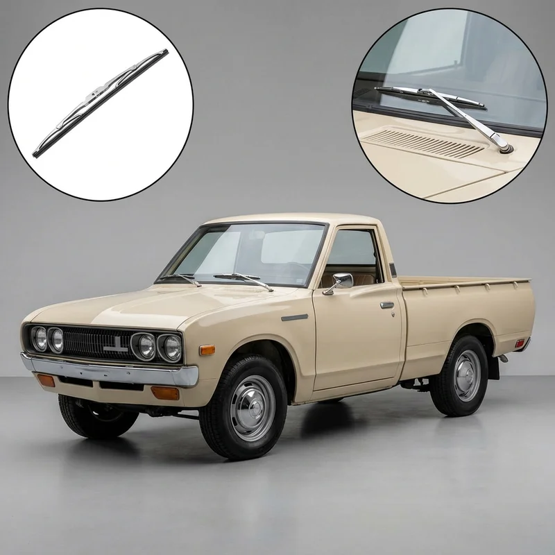 Passenger Side Wiper Blade for Nissan 620 Pickup (1972 - 1974) - 1